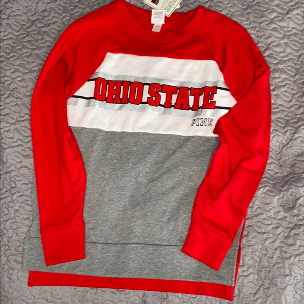 P.I.N.K Ohio State Crewneck